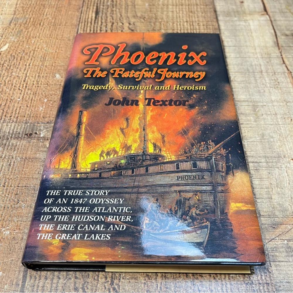 Phoenix: The Fateful Journet by John Textor FIRST EDITION Hardcover Book